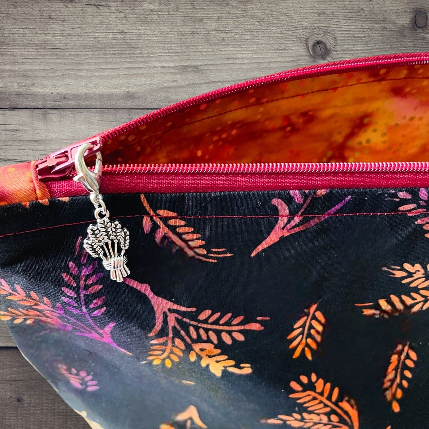 2023 Pigskin Party Fall Wheat Harvest Project Bag - AdoreKnit