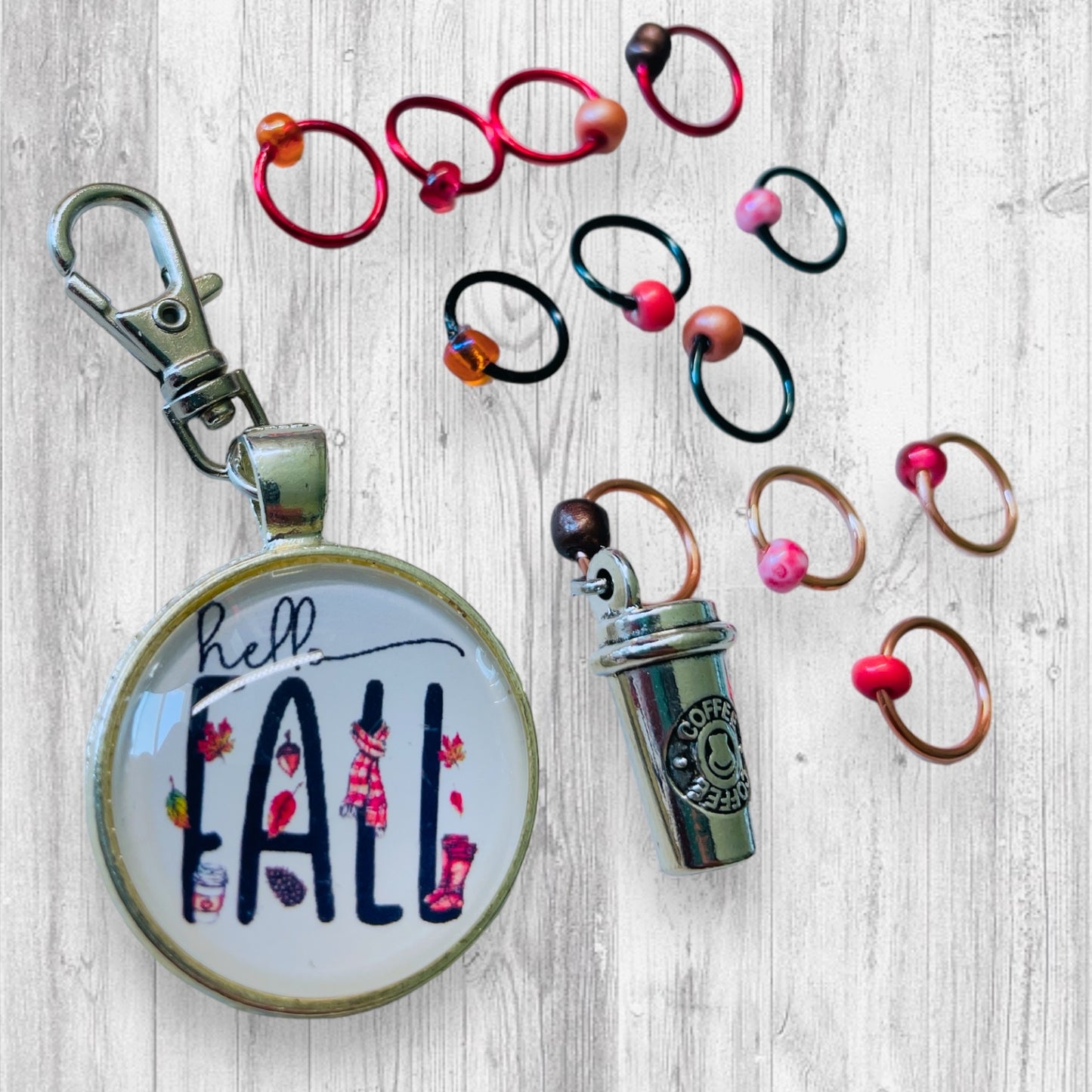 Hello Fall Progress Marker Set PSL - AdoreKnit