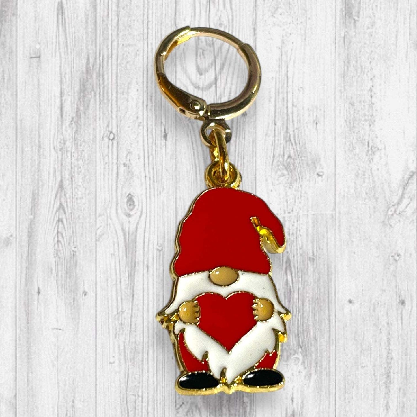 Love this Gnome Home Progress and Stitch Markers