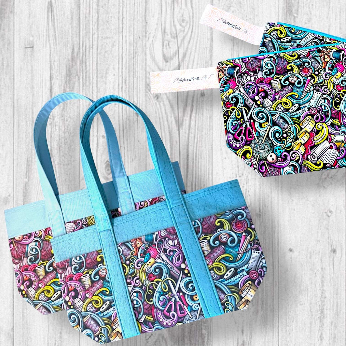 Stitchcraft and Scribbles Project Bag