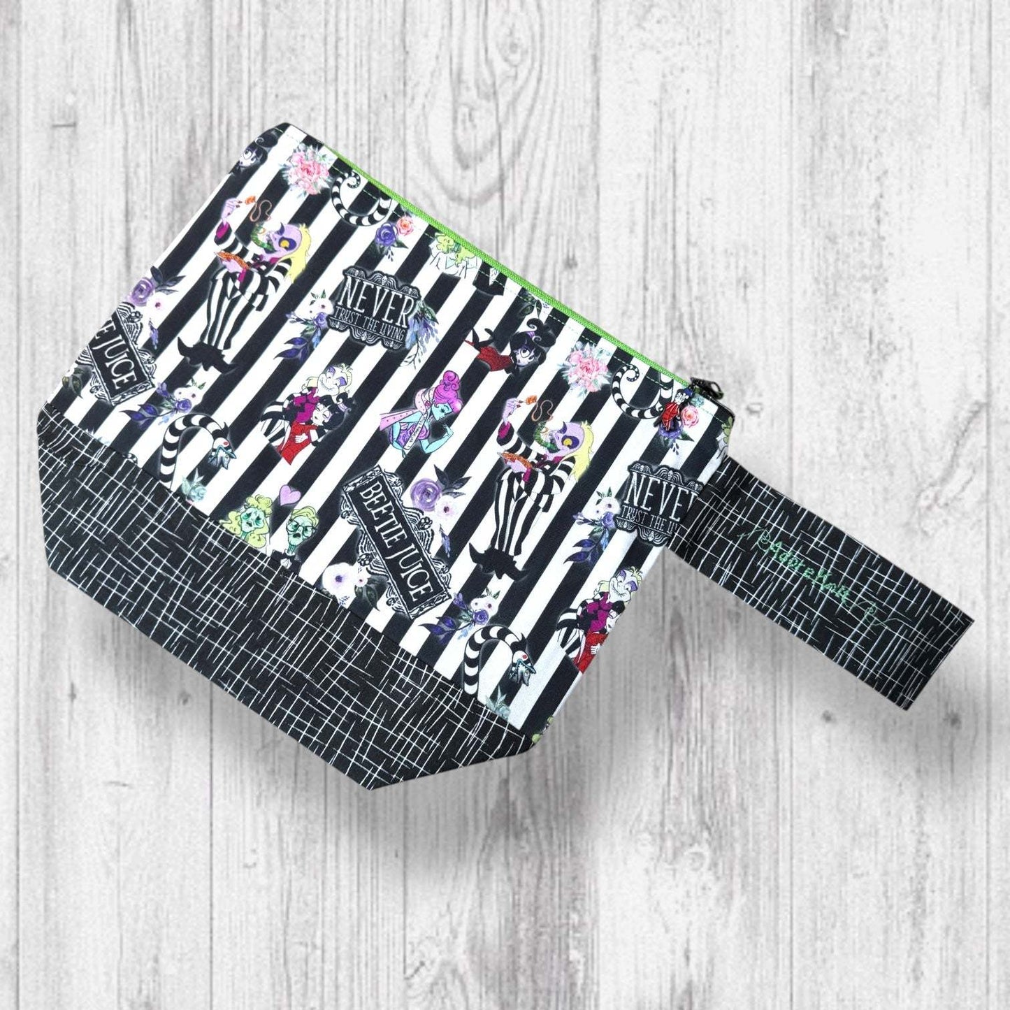 Beetlejuice Stripes Project Bag