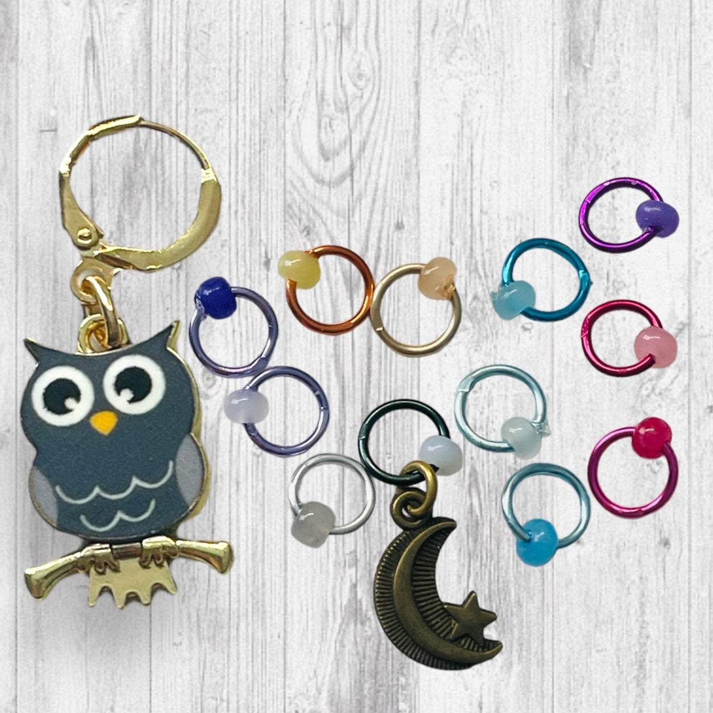 You are Hootiful! Progress Marker Set - AdoreKnit