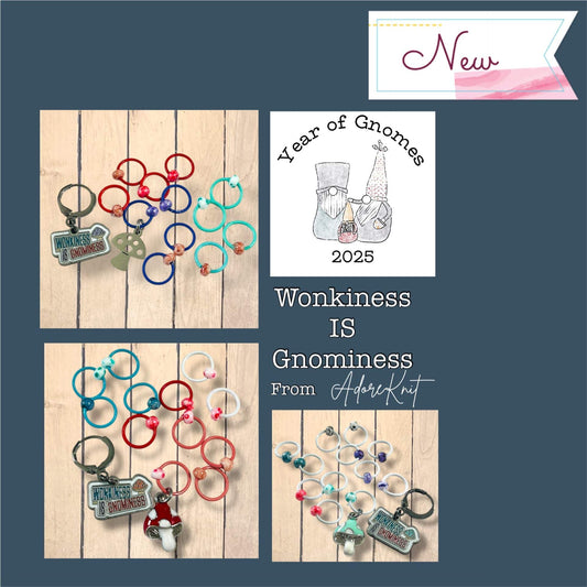 2025 Wonkiness is Gnominess Progress and Stitch Markers for Imagined Landscapes