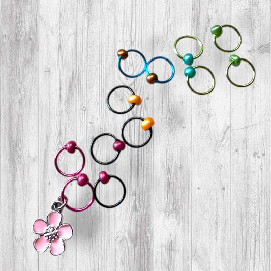 Protracturtle Says The Limit Does Not Exist Progress and Stitch Markers