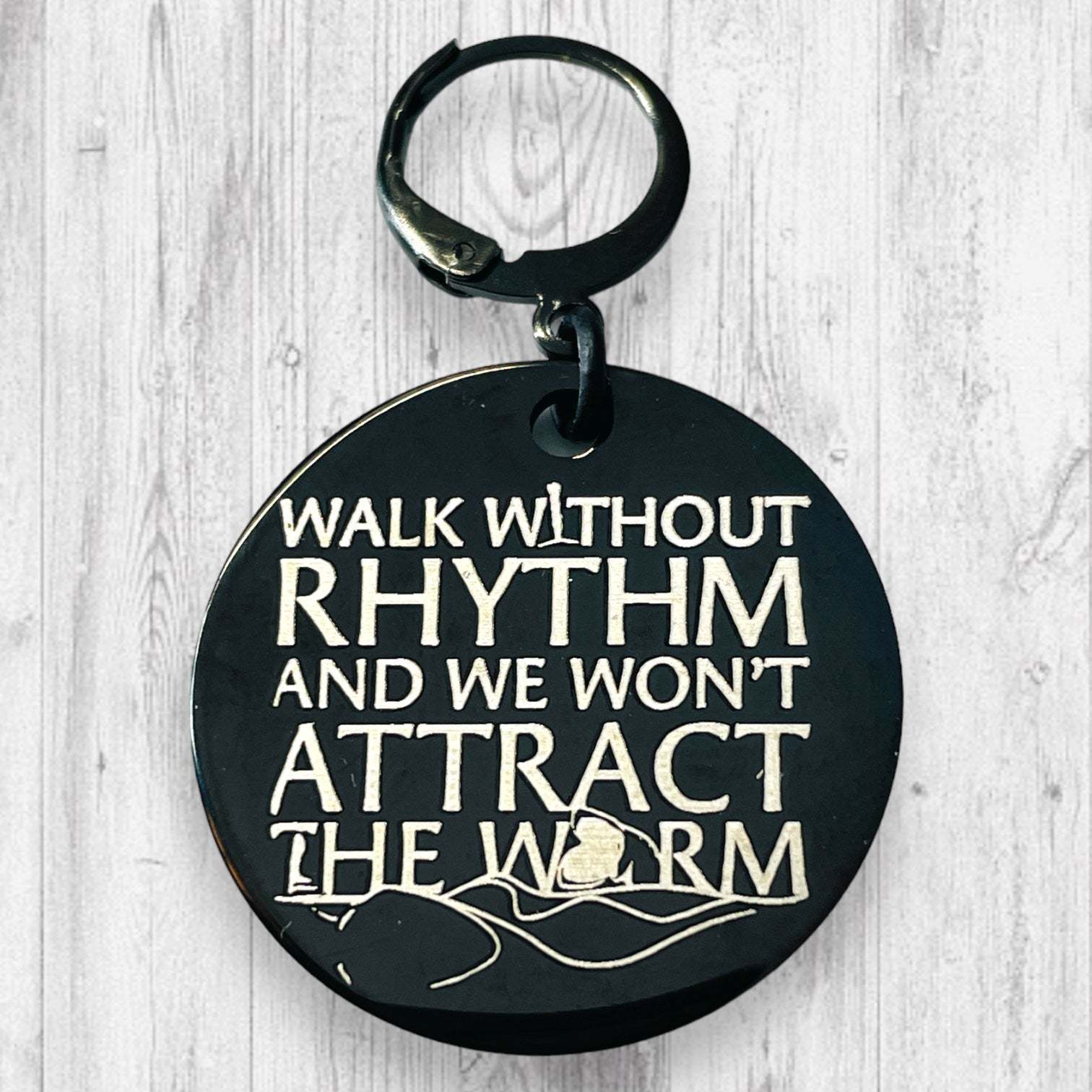 Walk Without Rhythm Progress and Stitch Markers - AdoreKnit