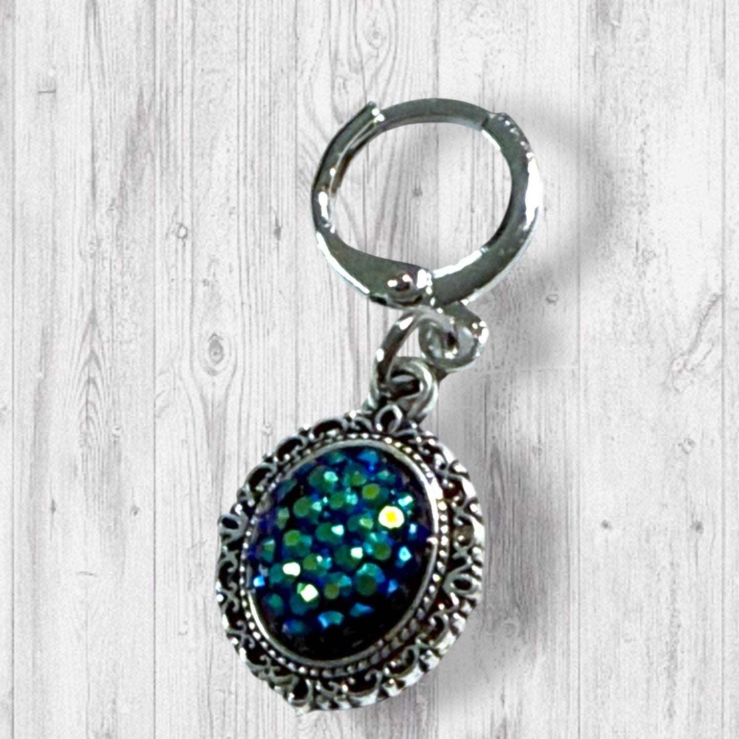 Twice as Beautiful Progress and Stitch Markers