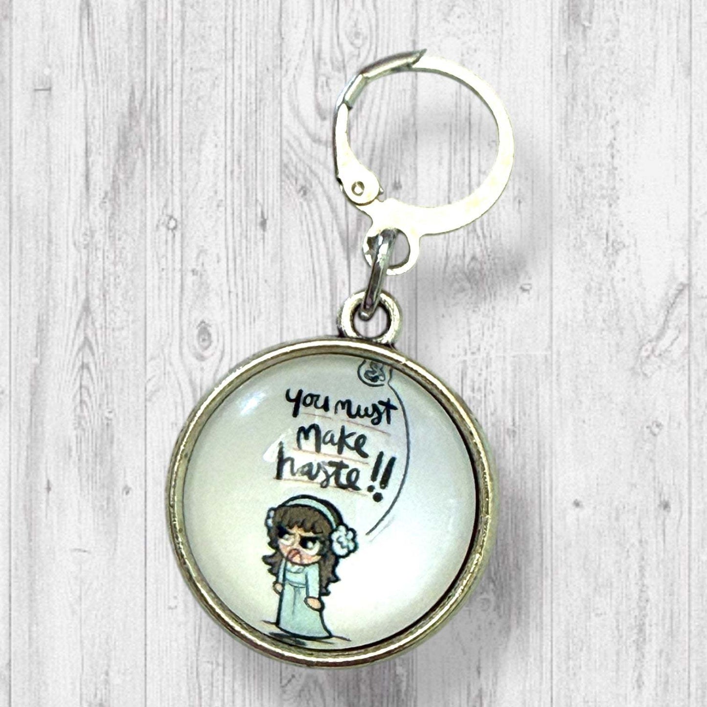 You Must Make Haste Progress and Stitch Markers