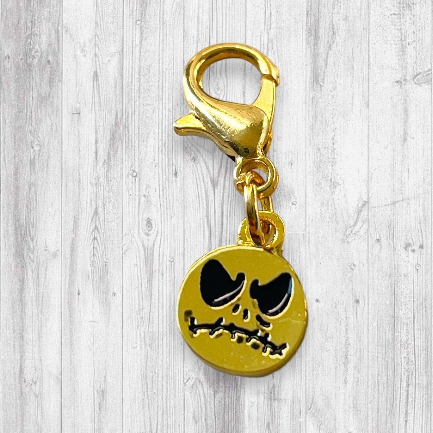 This is Halloween Progress and stitch markers - AdoreKnit