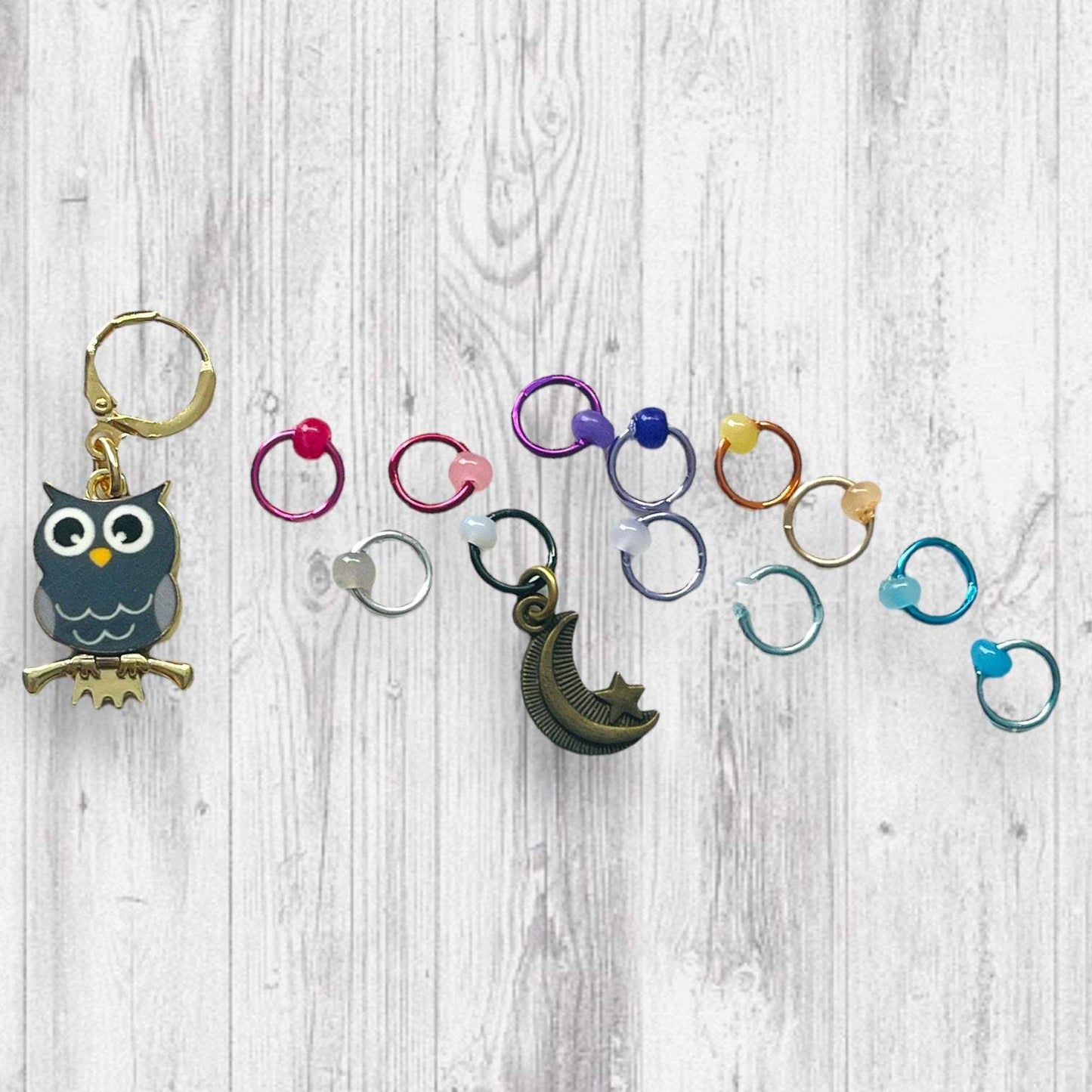 You are Hootiful! Progress Marker Set - AdoreKnit