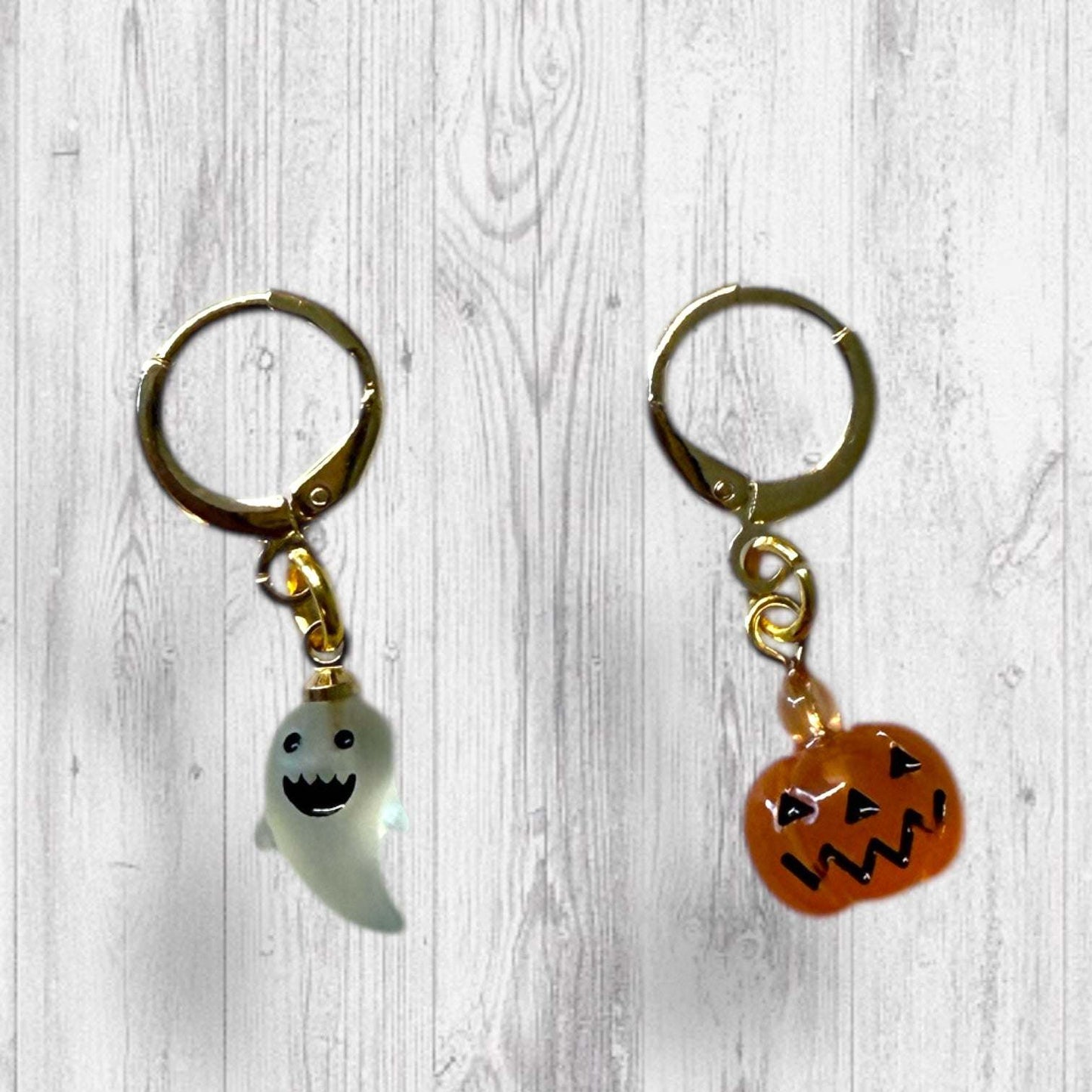'Tis the Season to be Spooky Progress and Stitch Markers