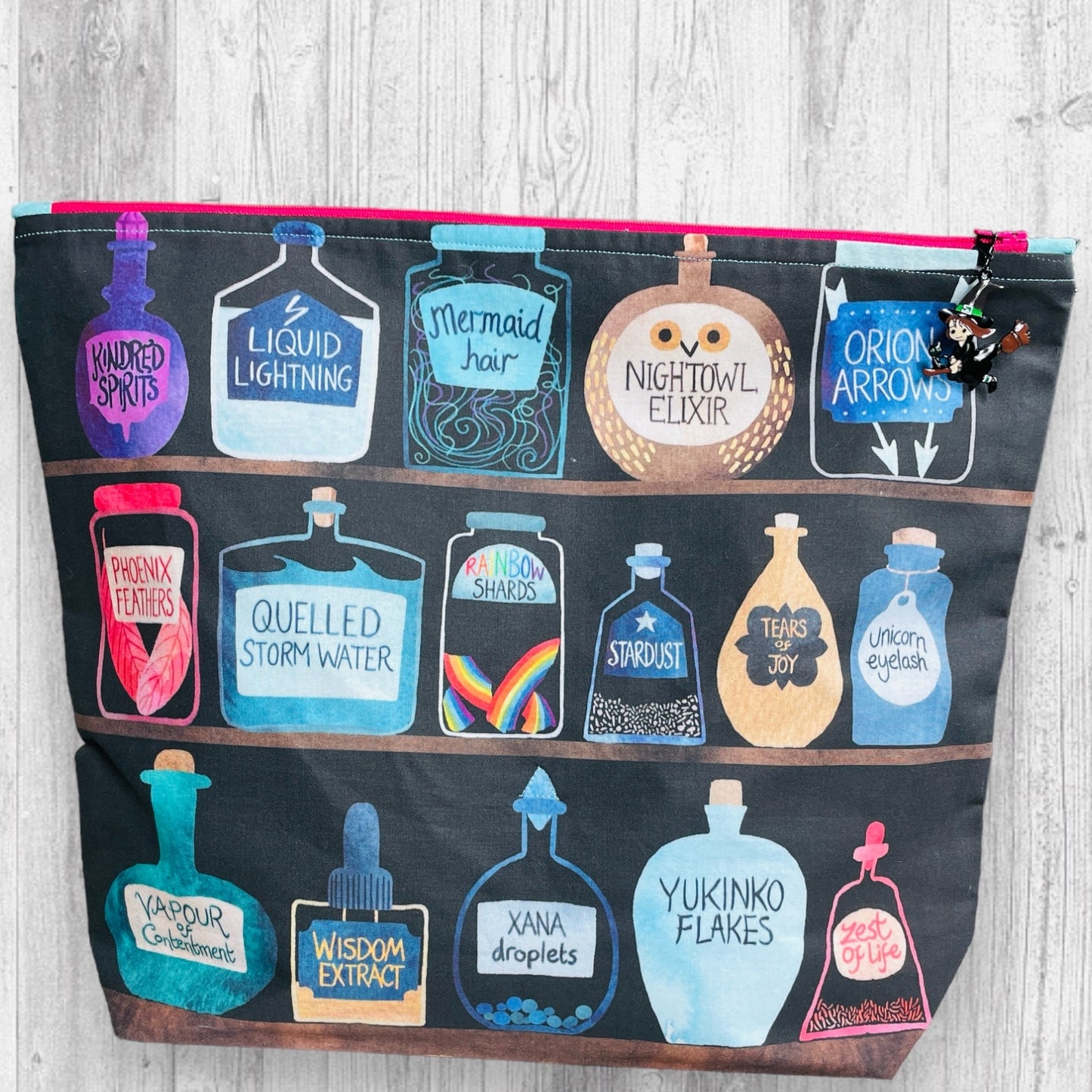 The Witch's Shelf Project Bag - AdoreKnit