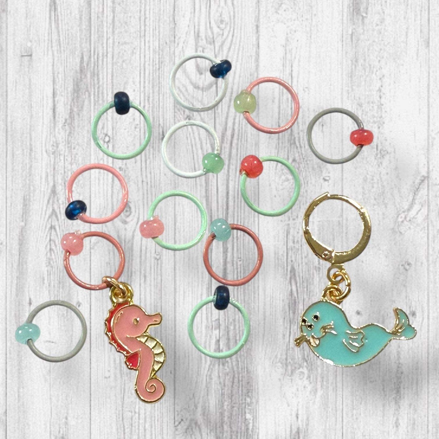 A Drift of Ocean Friends Progress Marker Set