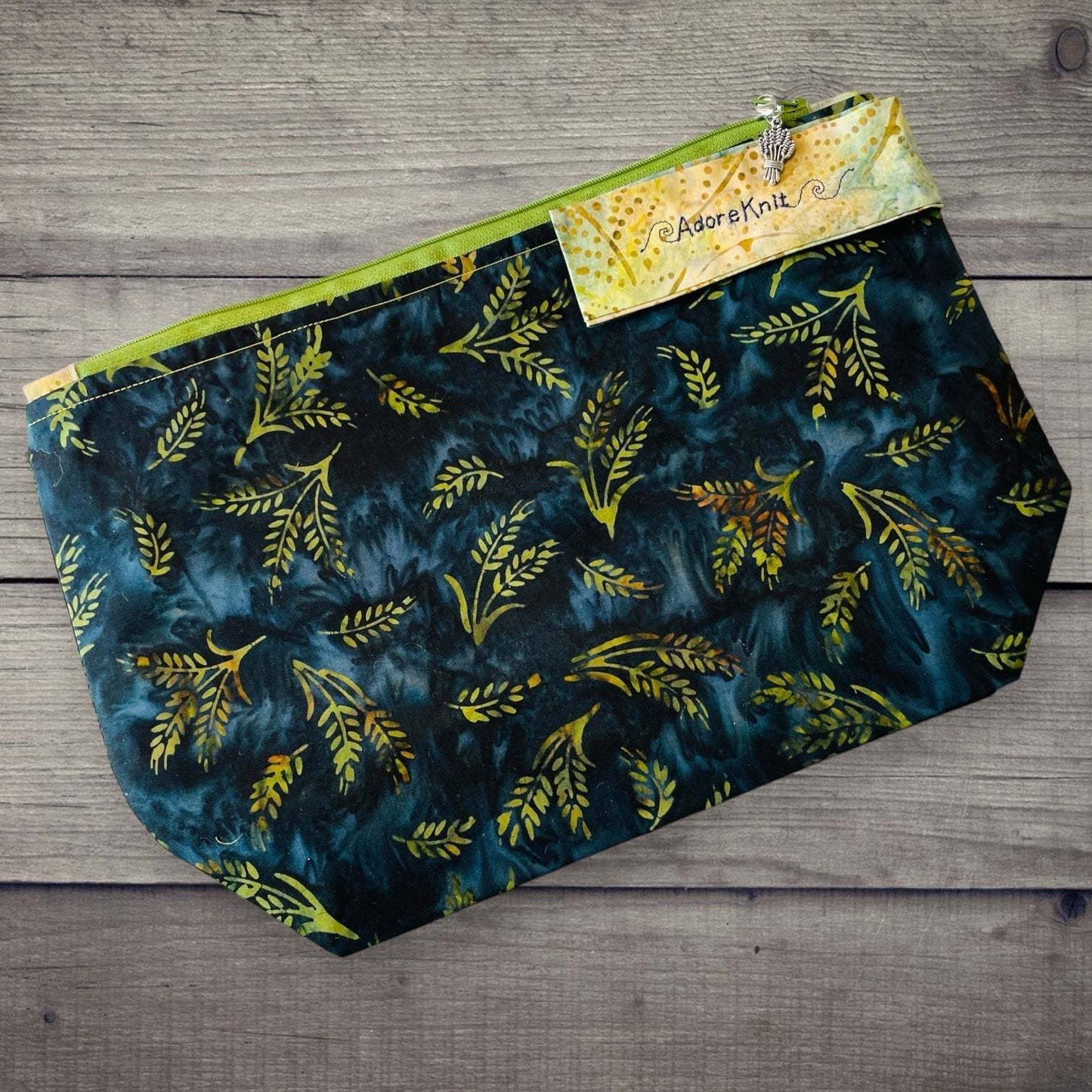 2023 Pigskin Party Fall Wheat Harvest Project Bag - AdoreKnit