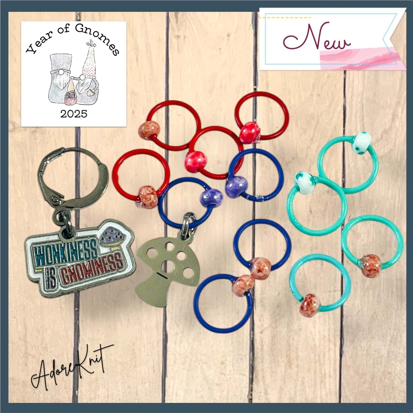 2025 Wonkiness is Gnominess Progress and Stitch Markers for Imagined Landscapes