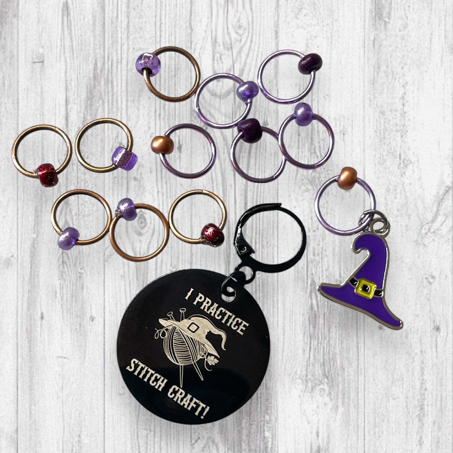 I Practice Stitch Craft! Progress and Stitch Markers