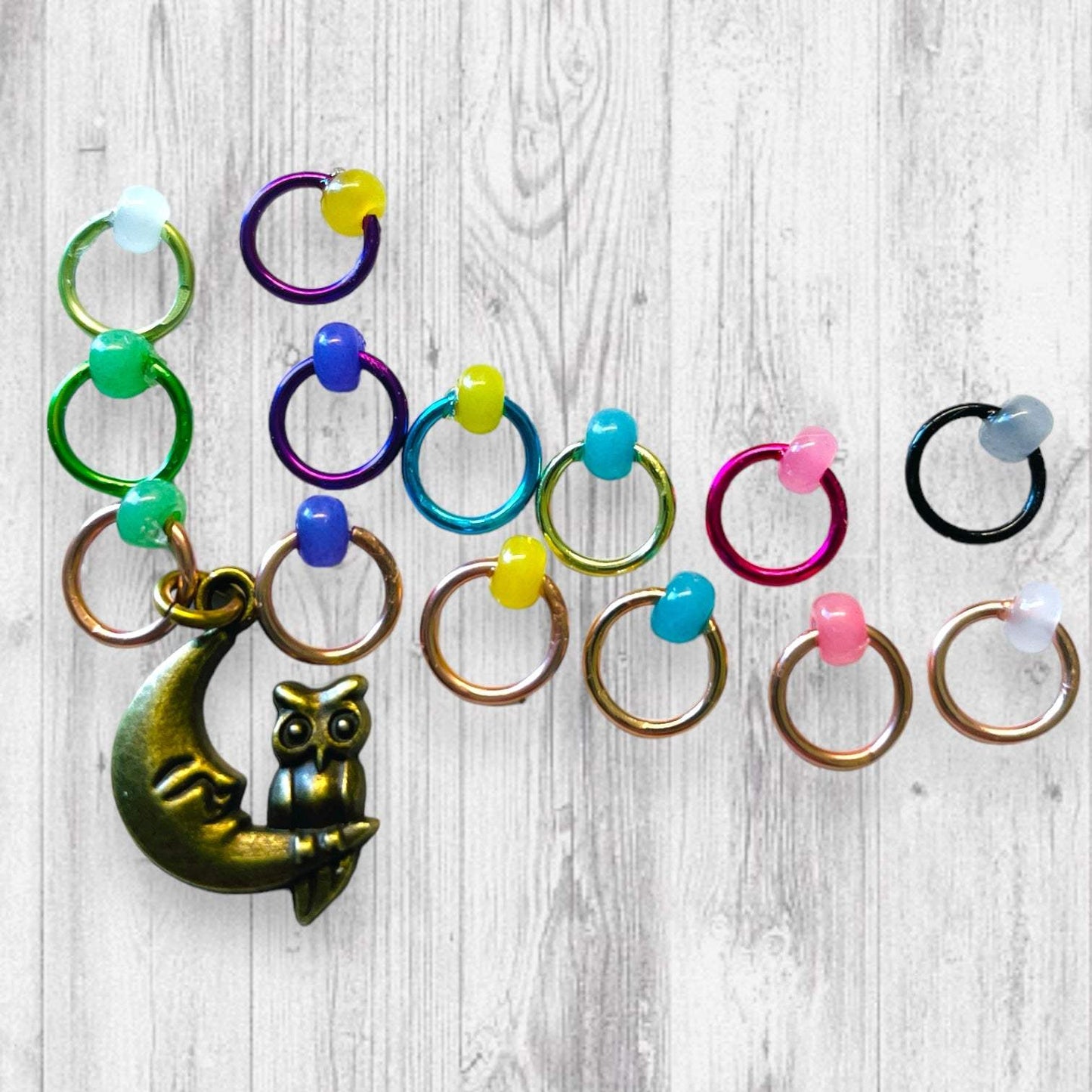 Owl I Do Is Win! Progress Marker Set - AdoreKnit