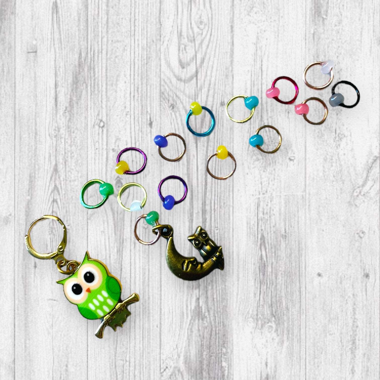 Owl I Do Is Win! Progress Marker Set - AdoreKnit