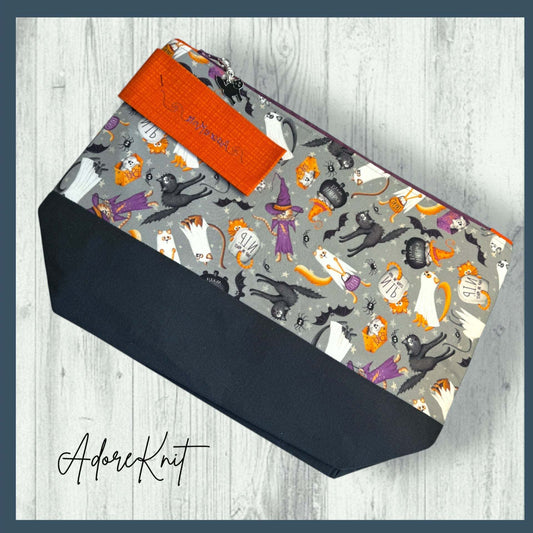 Frightfully Feline Project Bag