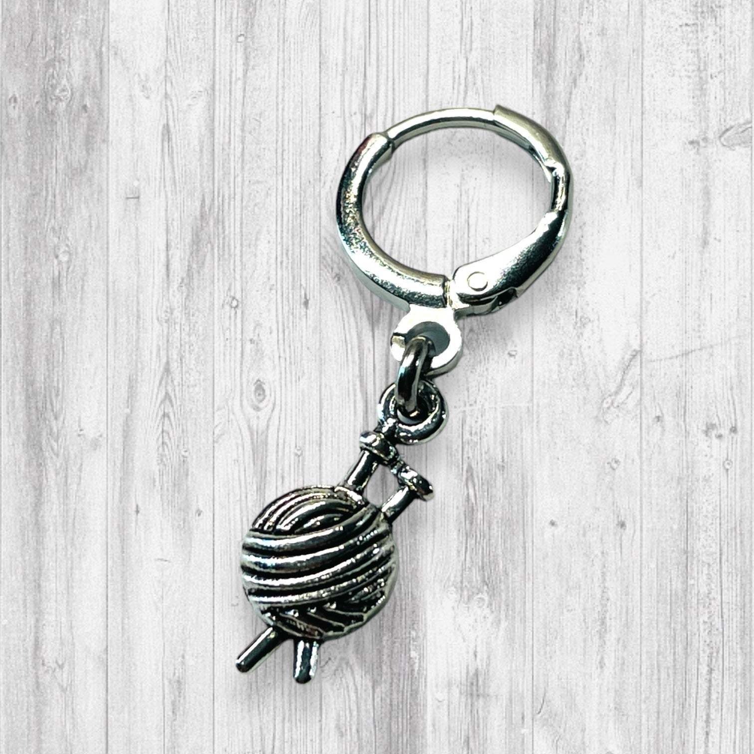 Colorwork Sweater Progress and Stitch Markers Christmas Yarn - AdoreKnit