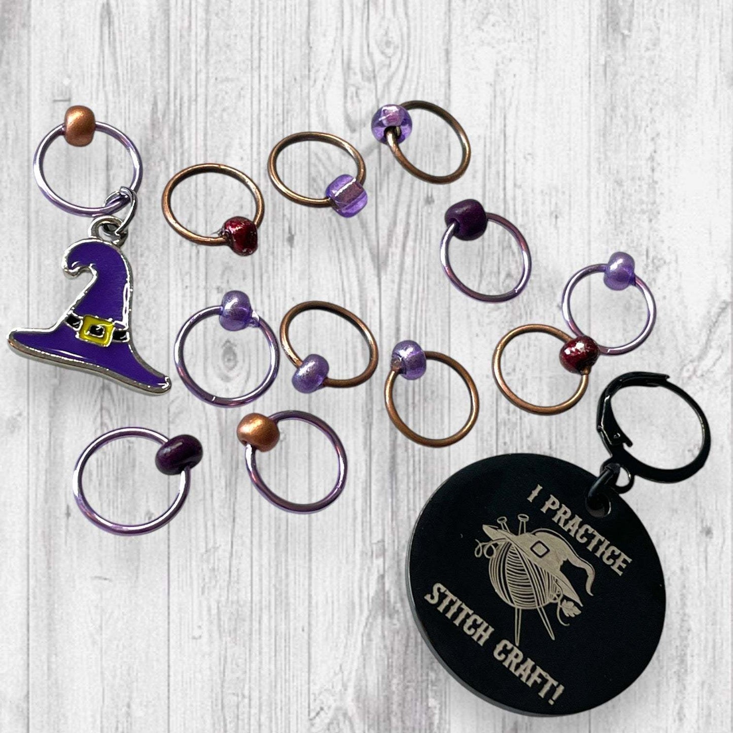 I Practice Stitch Craft! Progress and Stitch Markers