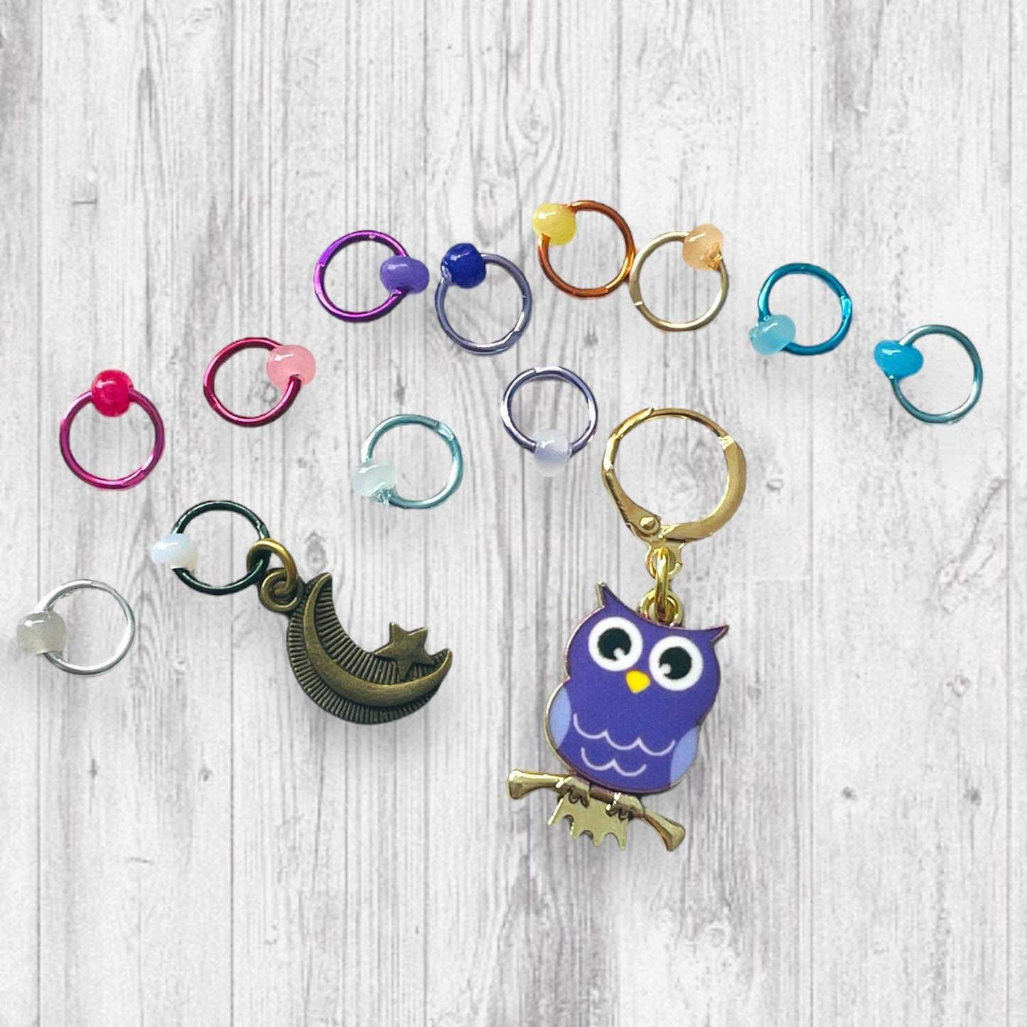 You are Hootiful! Progress Marker Set - AdoreKnit