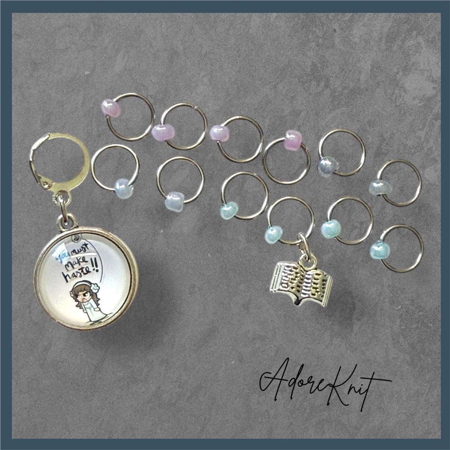 You Must Make Haste Progress and Stitch Markers