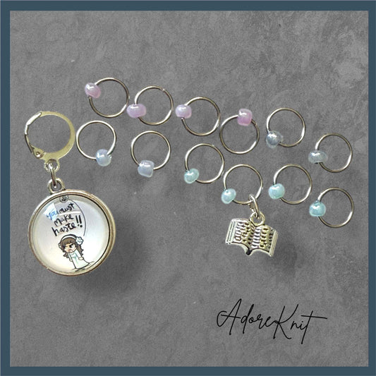 You Must Make Haste Progress and Stitch Markers