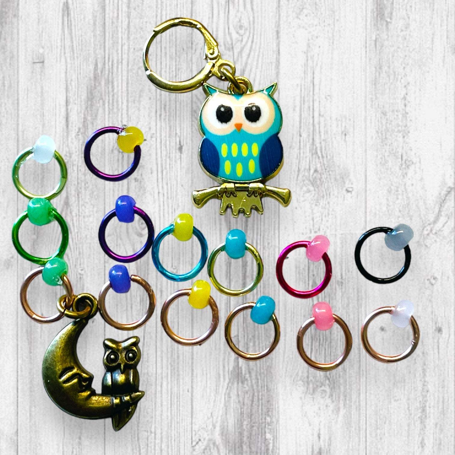 Owl I Do Is Win! Progress Marker Set - AdoreKnit