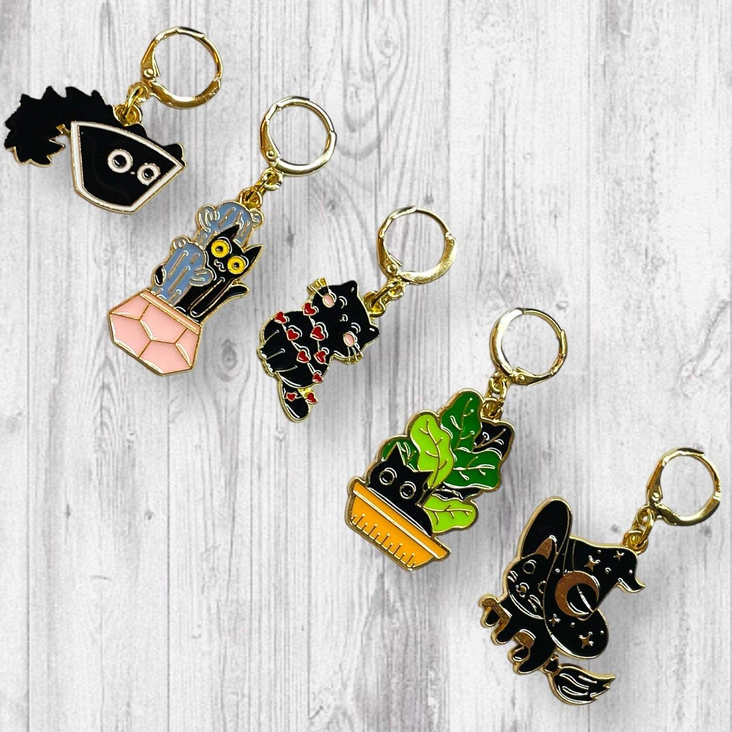 Turbulent Black Cat!!!! Progress Marker Set - AdoreKnit