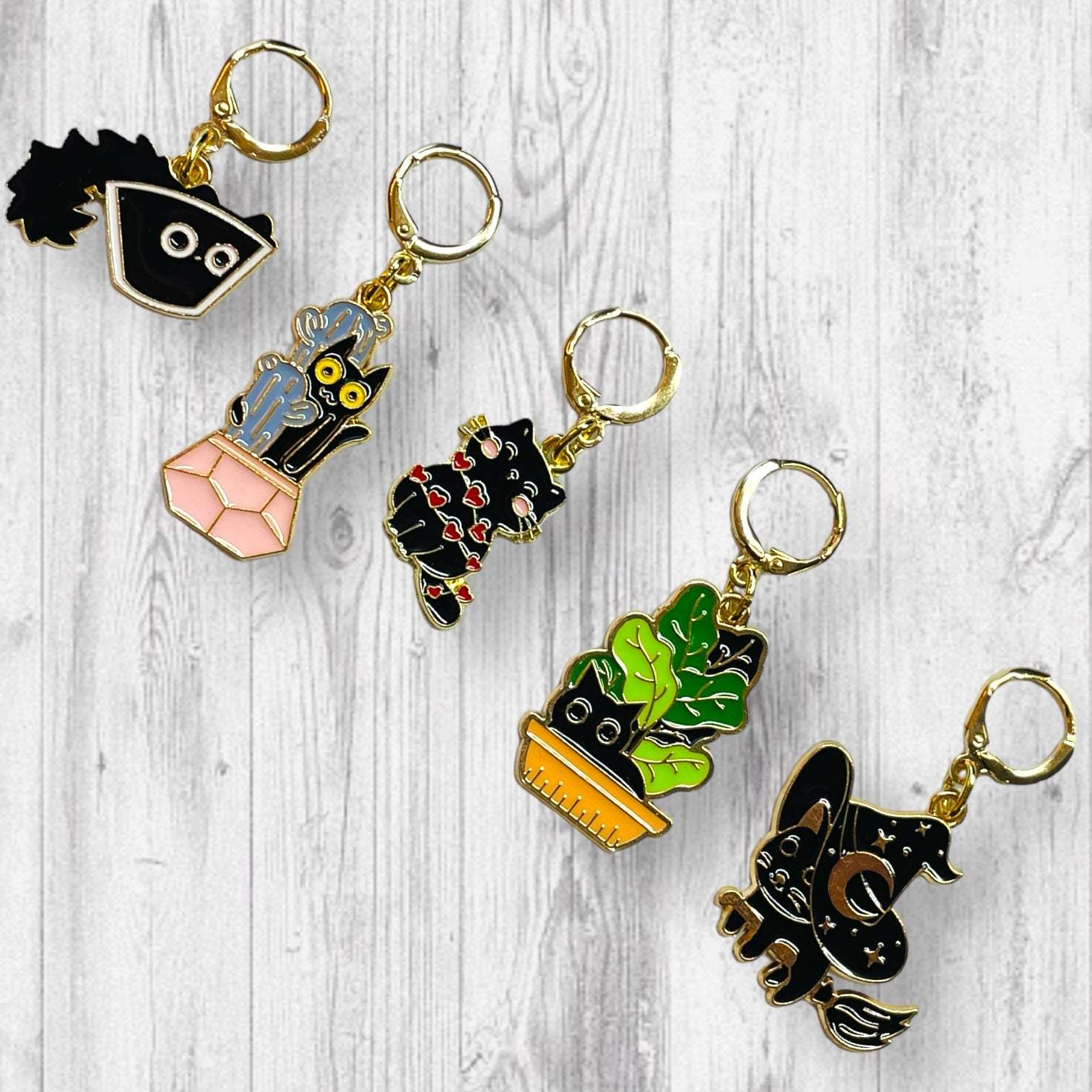 Turbulent Black Cat!!!! Progress Marker Set - AdoreKnit