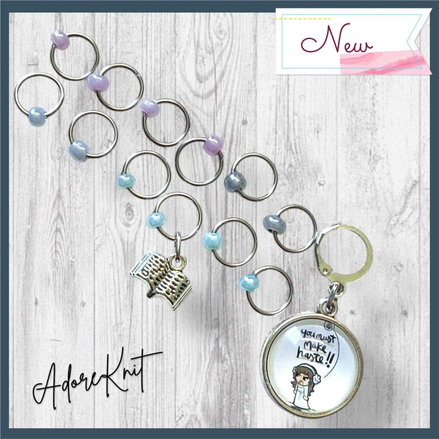 You Must Make Haste Progress and Stitch Markers