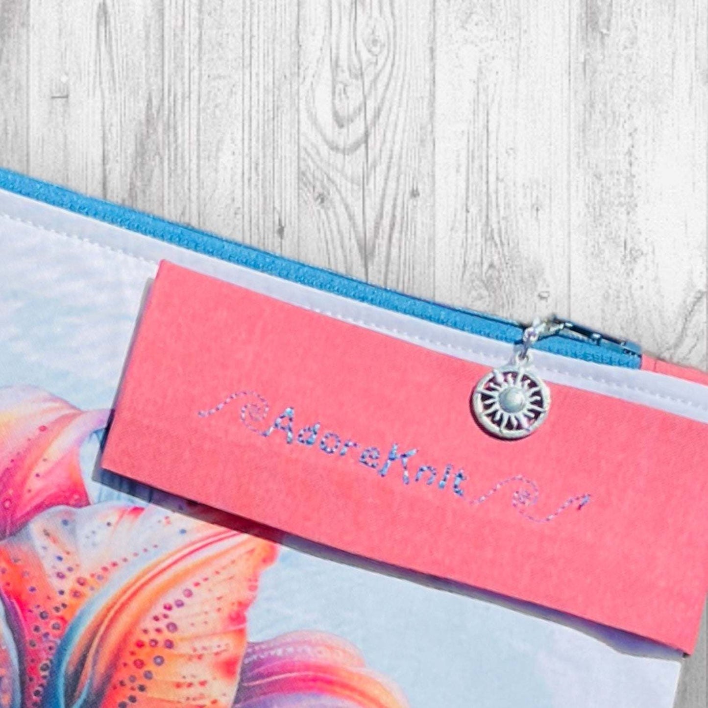 Stargazer Lily Project Bag - AdoreKnit