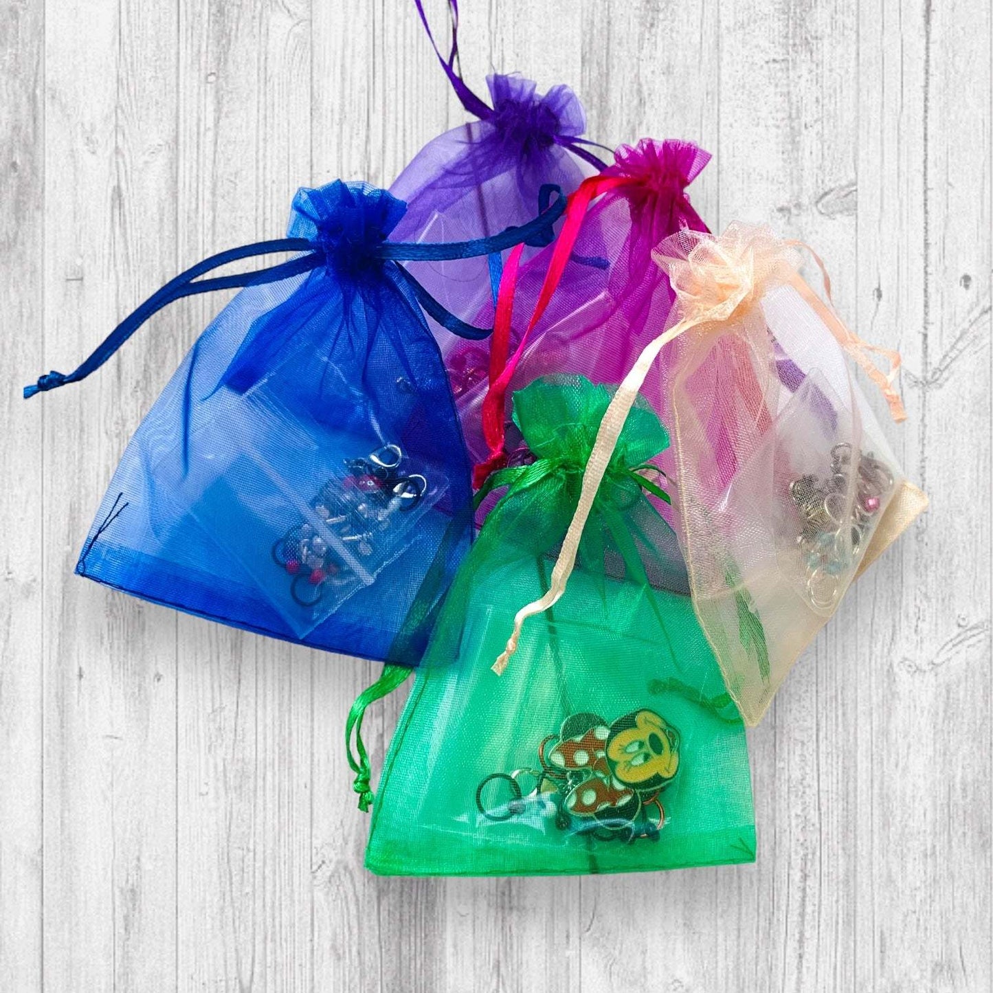 Red Merry Christmas Gnome Progress and Stitch Markers 2022 Pigskin Party