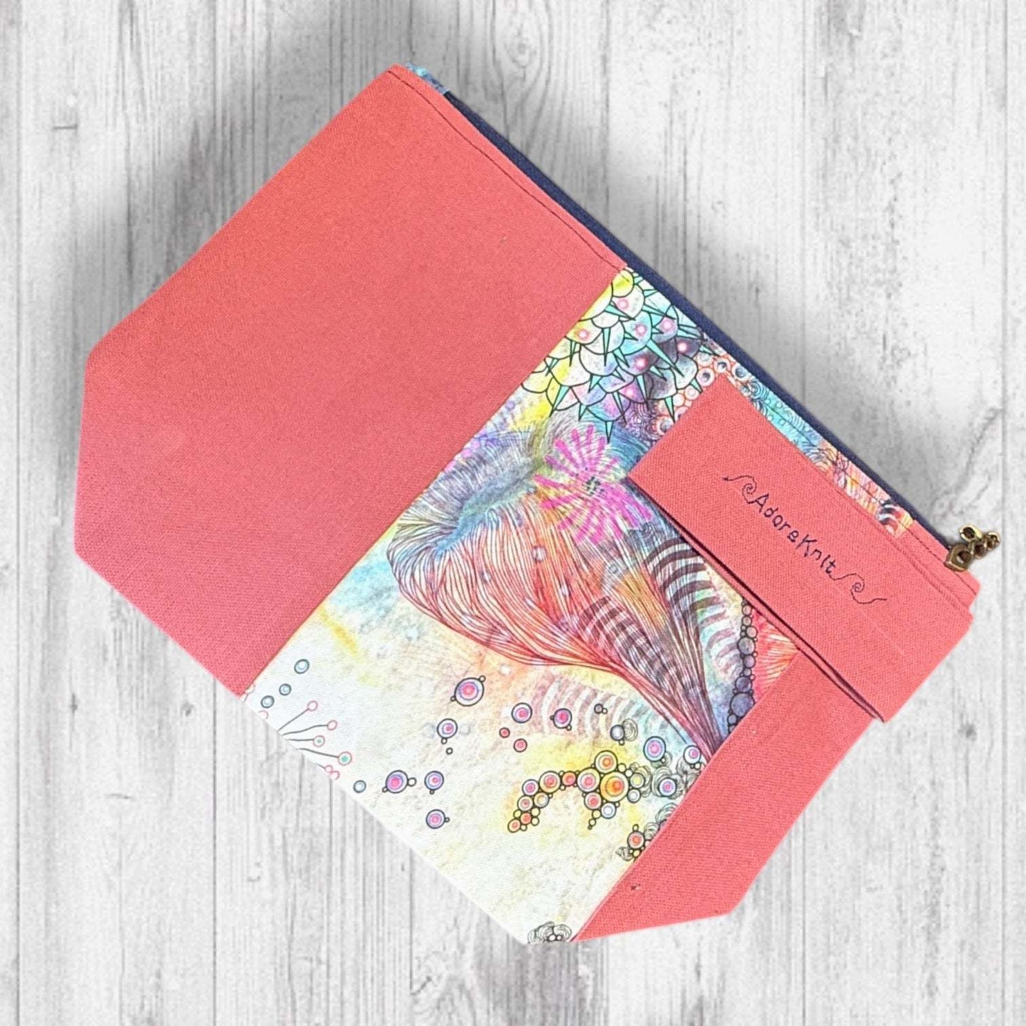 Genetic Divergence w Rose Canvas Project Bag