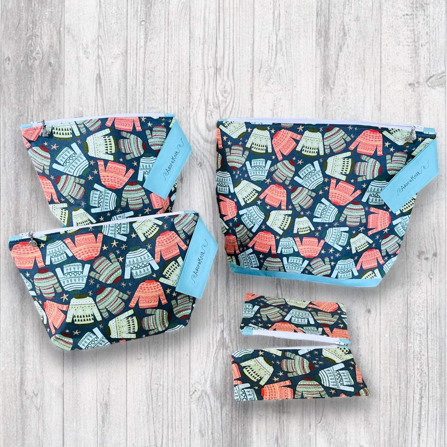 Sweater Knitting Project Bag - AdoreKnit