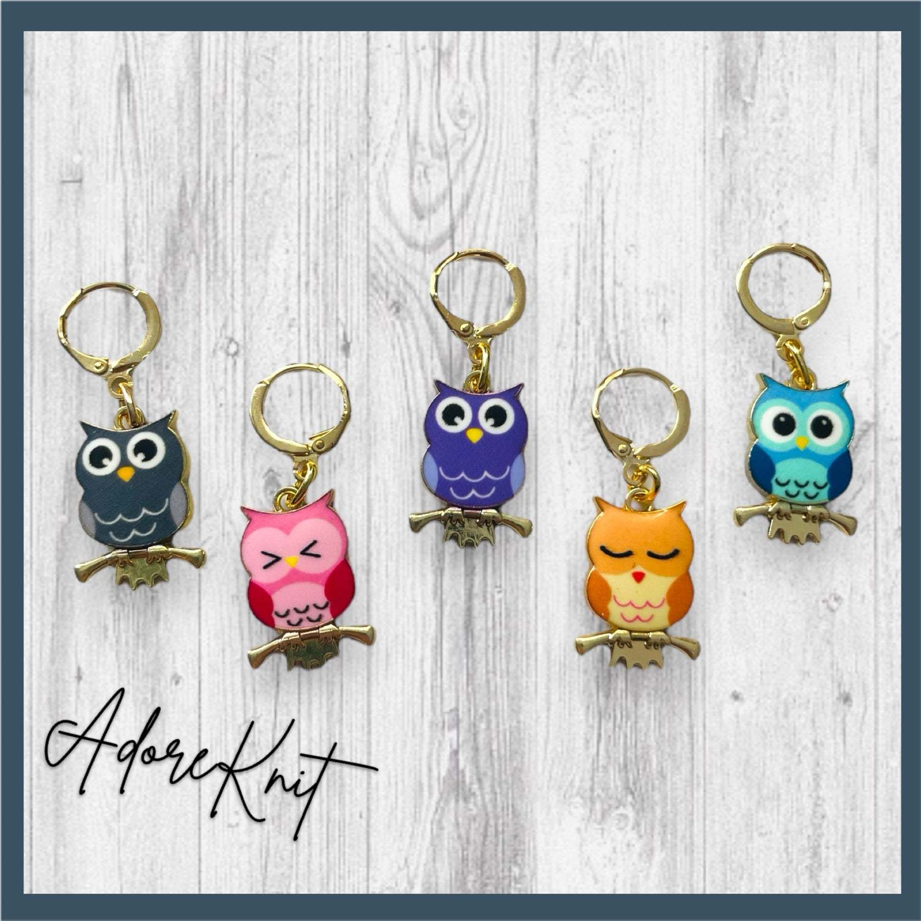 You are Hootiful! Progress Marker Set - AdoreKnit