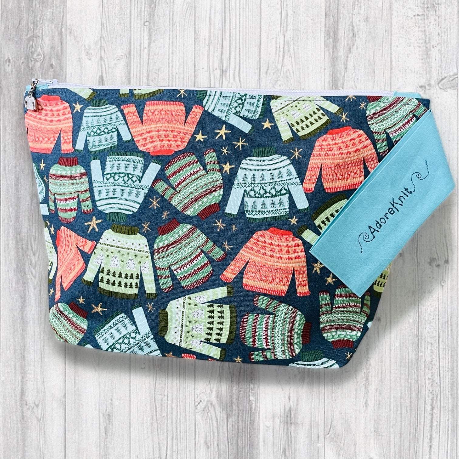 Sweater Knitting Project Bag - AdoreKnit