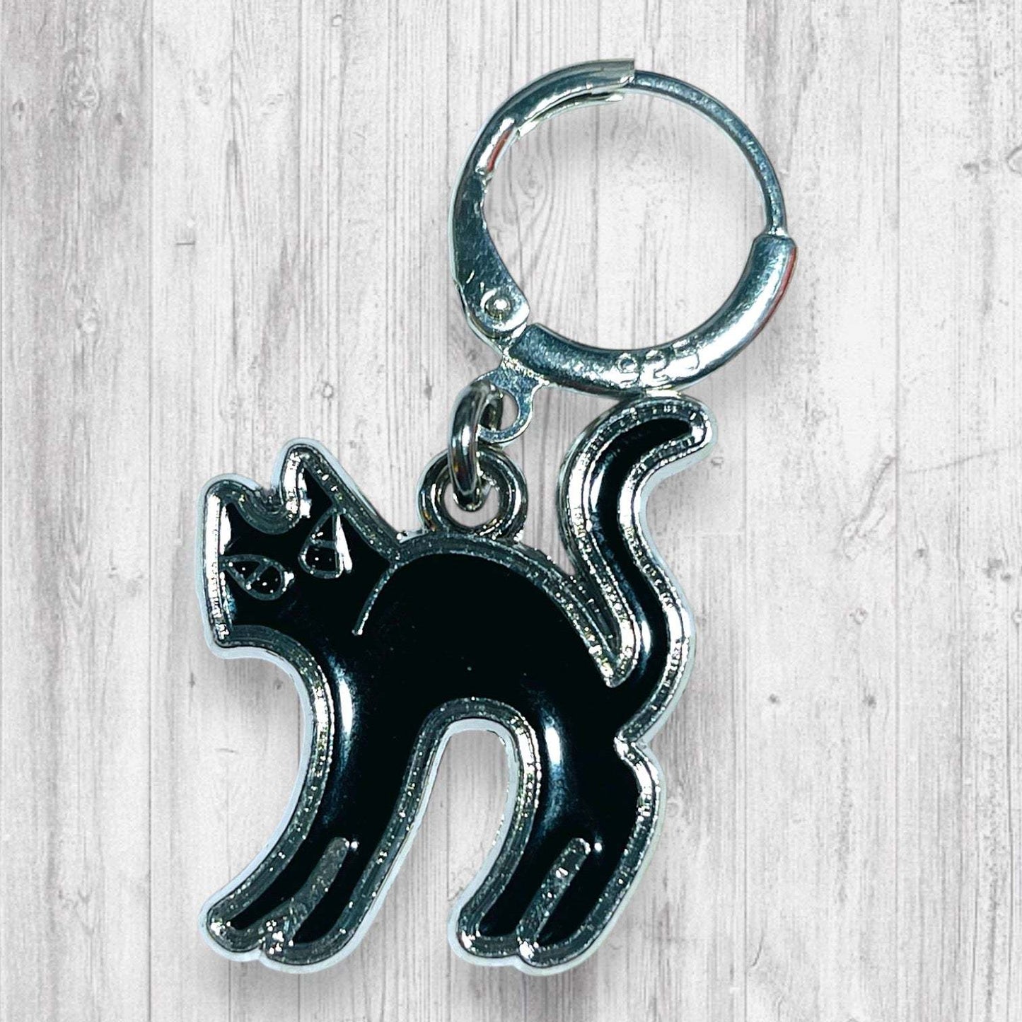 Cat-tastrophe in Every Stitch Progress & Stitch Markers