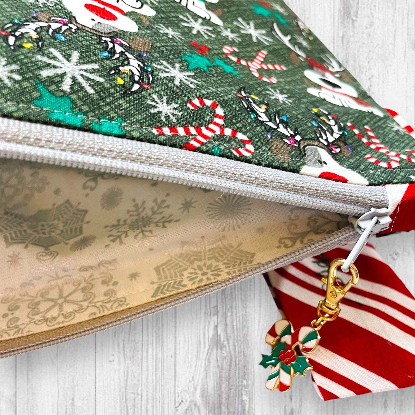 Candy Canines & Christmas Lights Project Bag