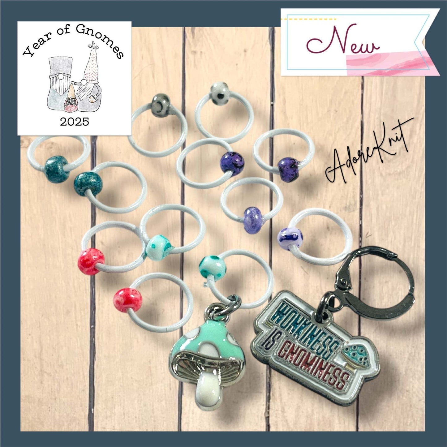 2025 Wonkiness is Gnominess Progress and Stitch Markers for Imagined Landscapes