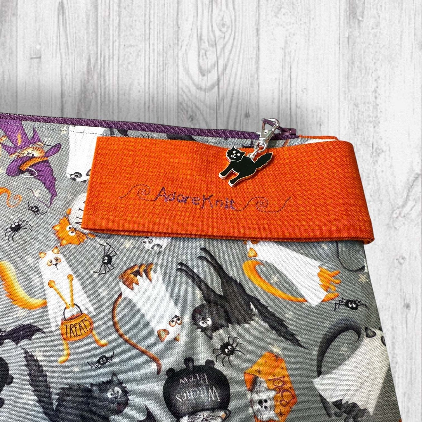 Frightfully Feline Equator Project Bag