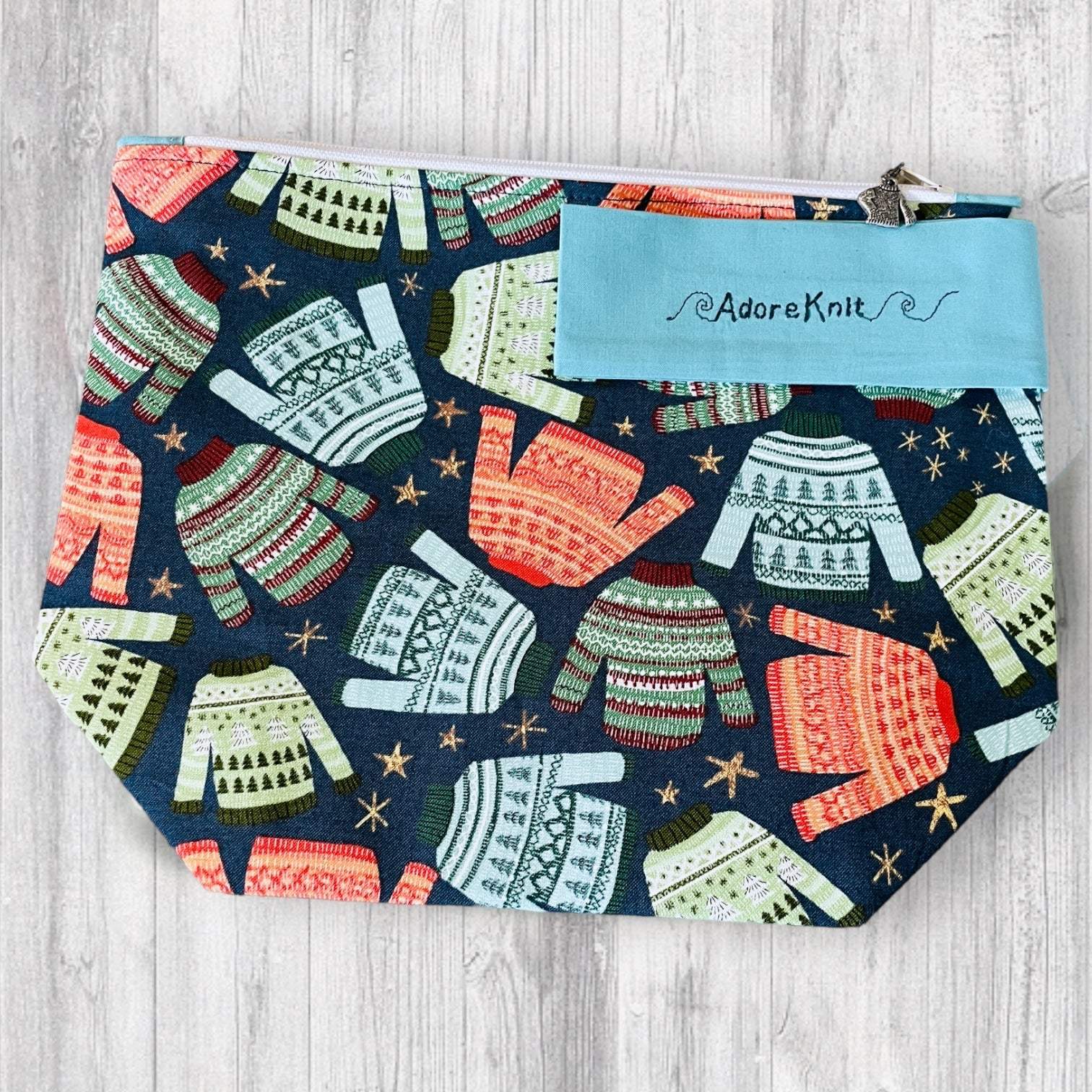 Sweater Knitting Project Bag - AdoreKnit