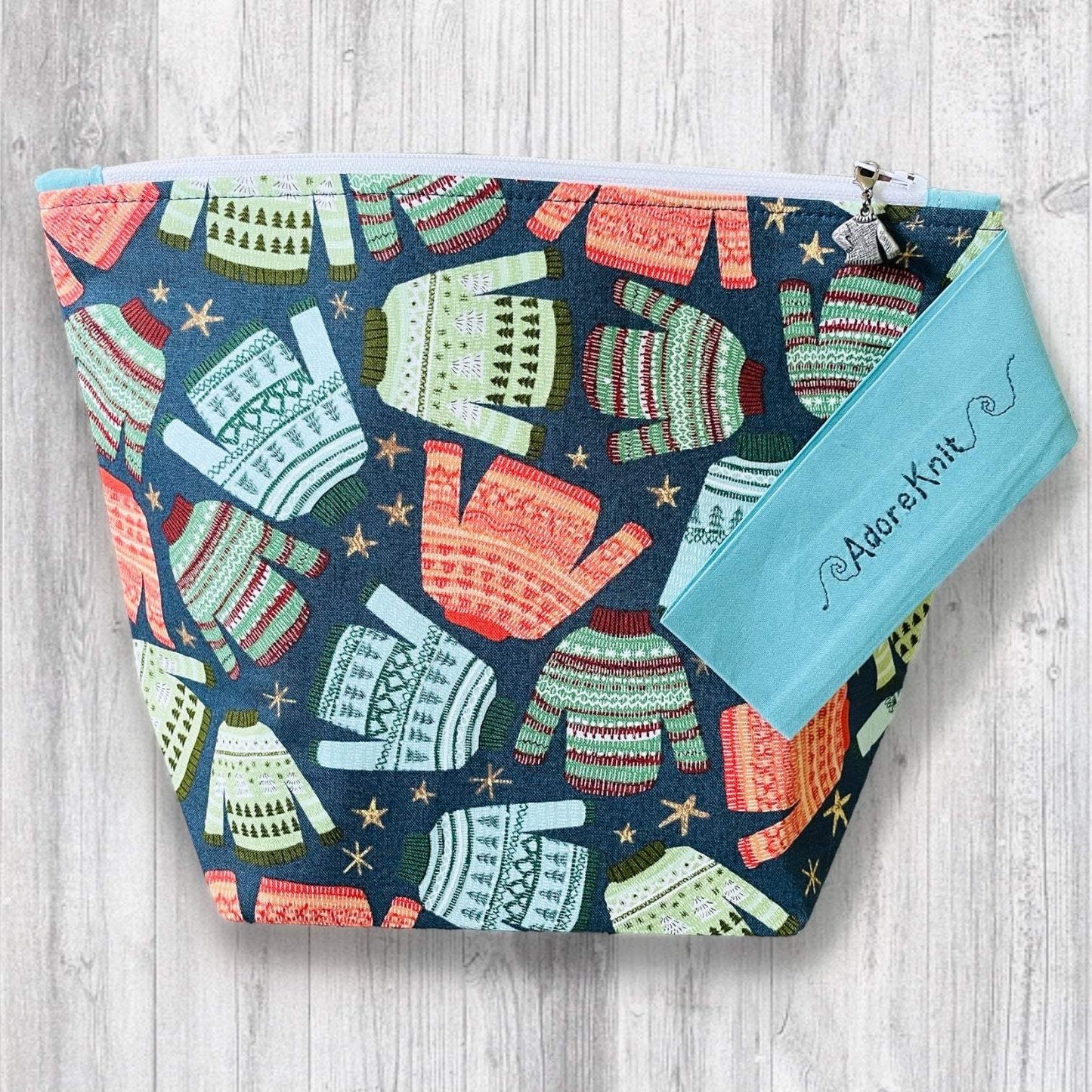 Sweater Knitting Project Bag - AdoreKnit