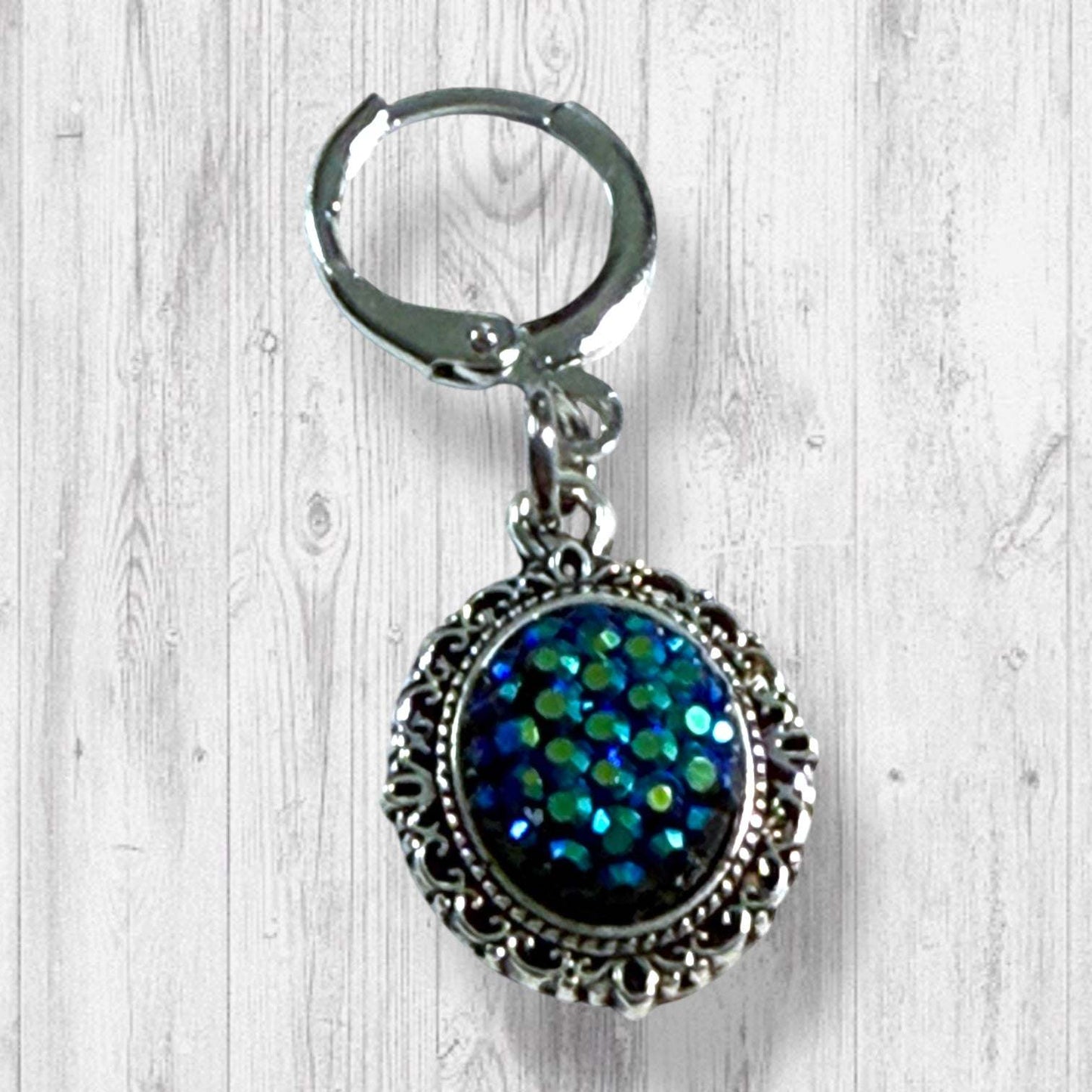 Twice as Beautiful Progress and Stitch Markers