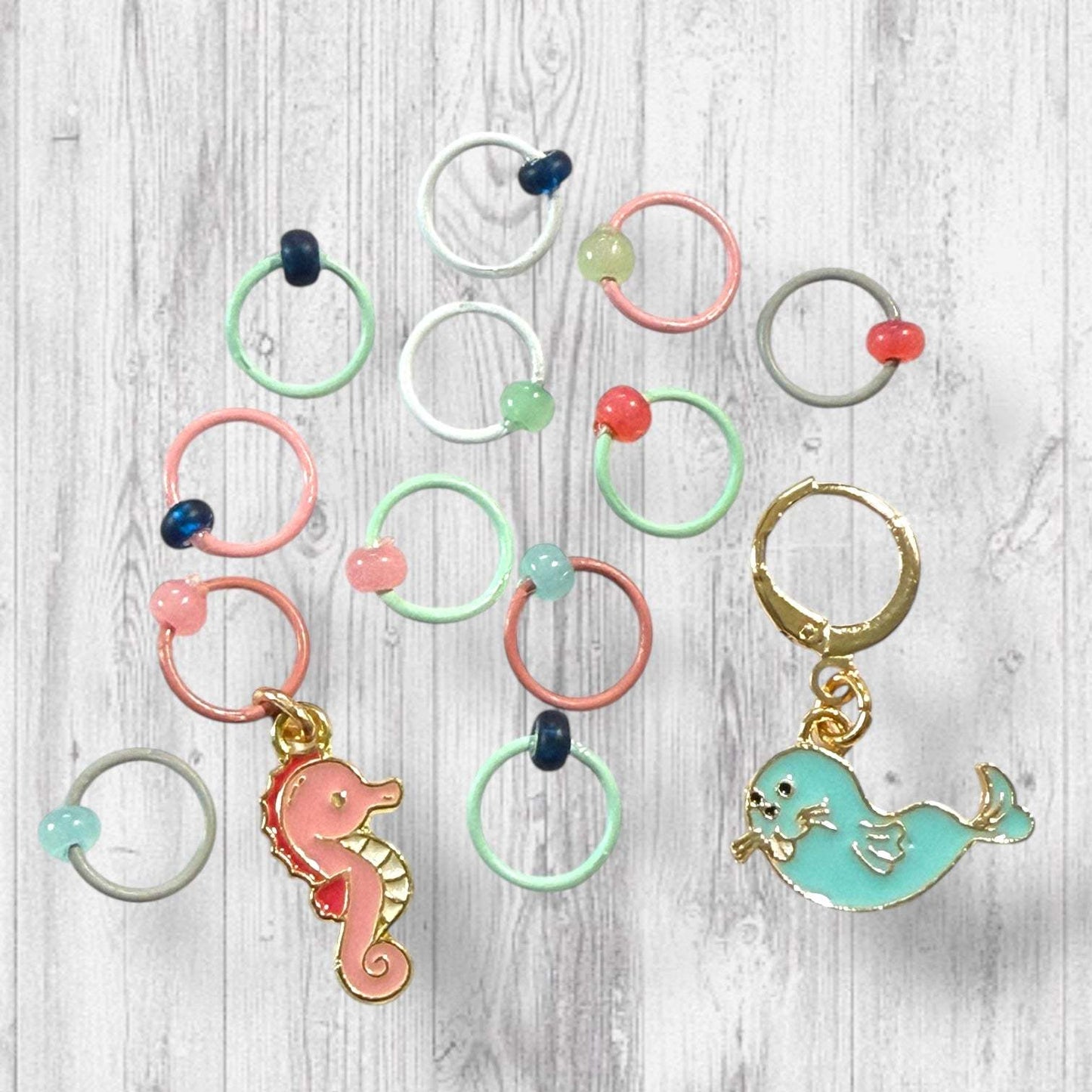 A Drift of Ocean Friends Progress Marker Set