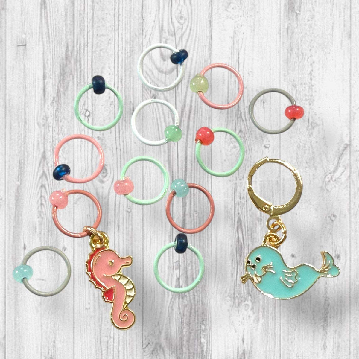A Drift of Ocean Friends Progress Marker Set
