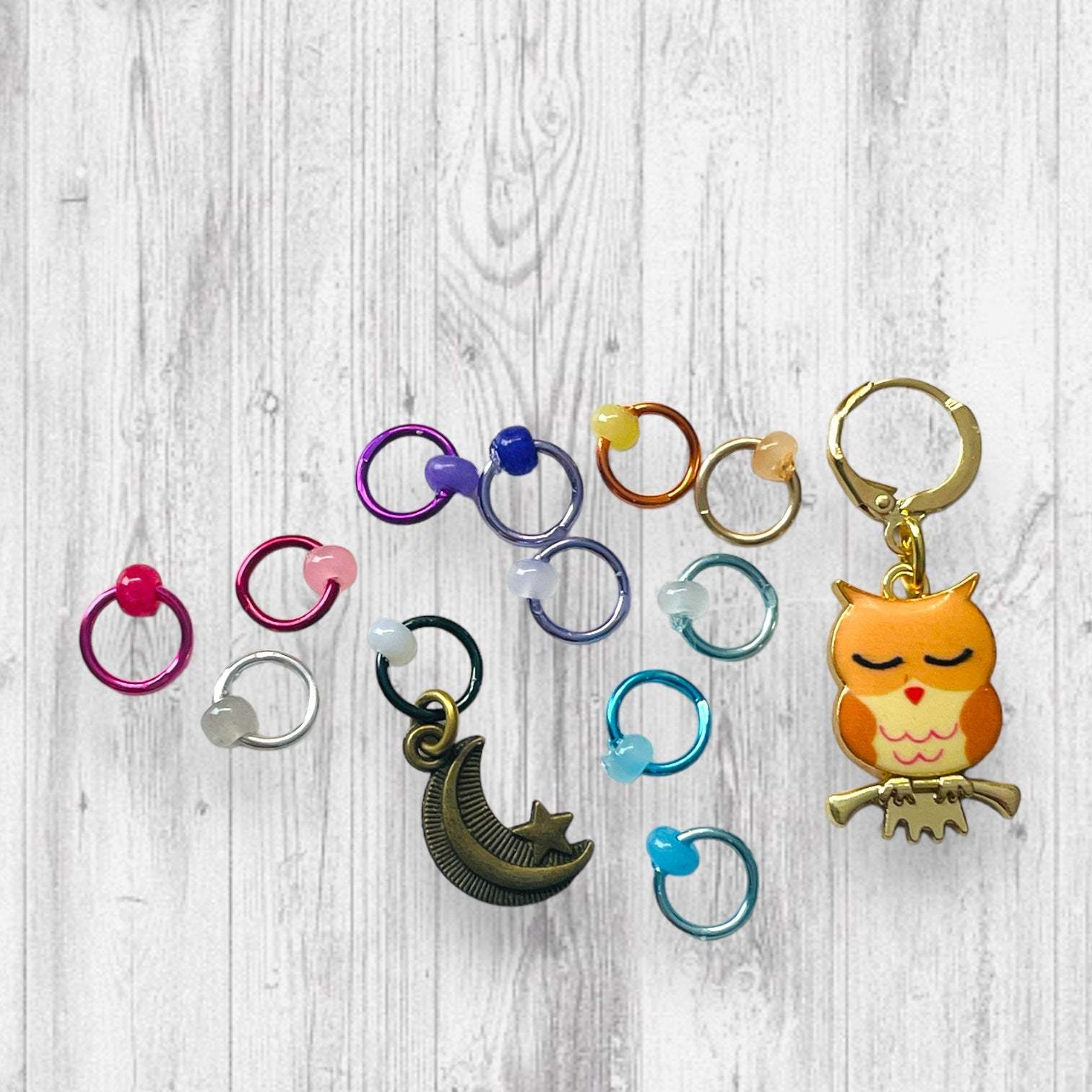 You are Hootiful! Progress Marker Set - AdoreKnit