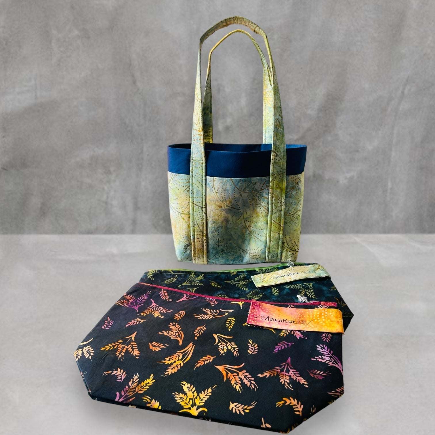 2023 Pigskin Party Fall Wheat Harvest Project Bag - AdoreKnit