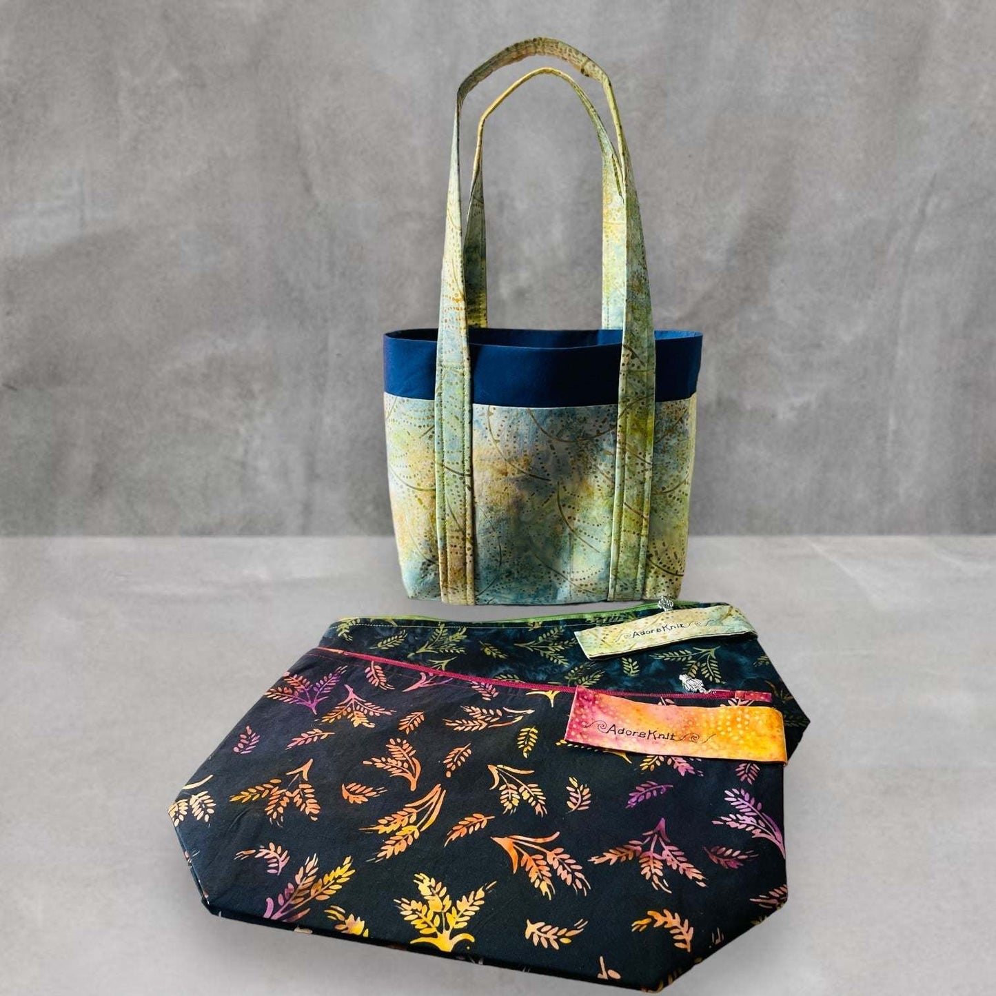 2023 Pigskin Party Fall Wheat Harvest Project Bag - AdoreKnit