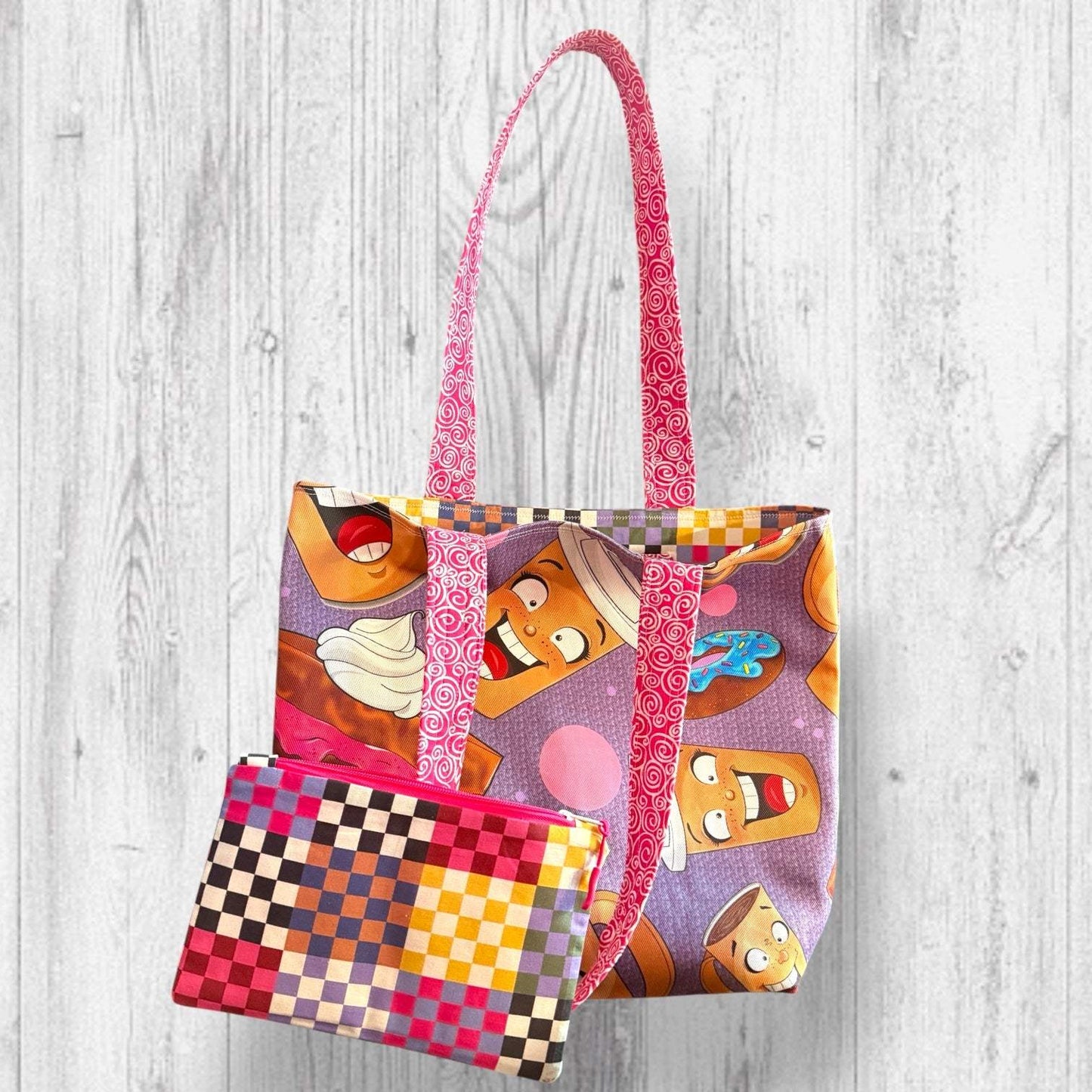 Caffeinated Cuties Project Bag